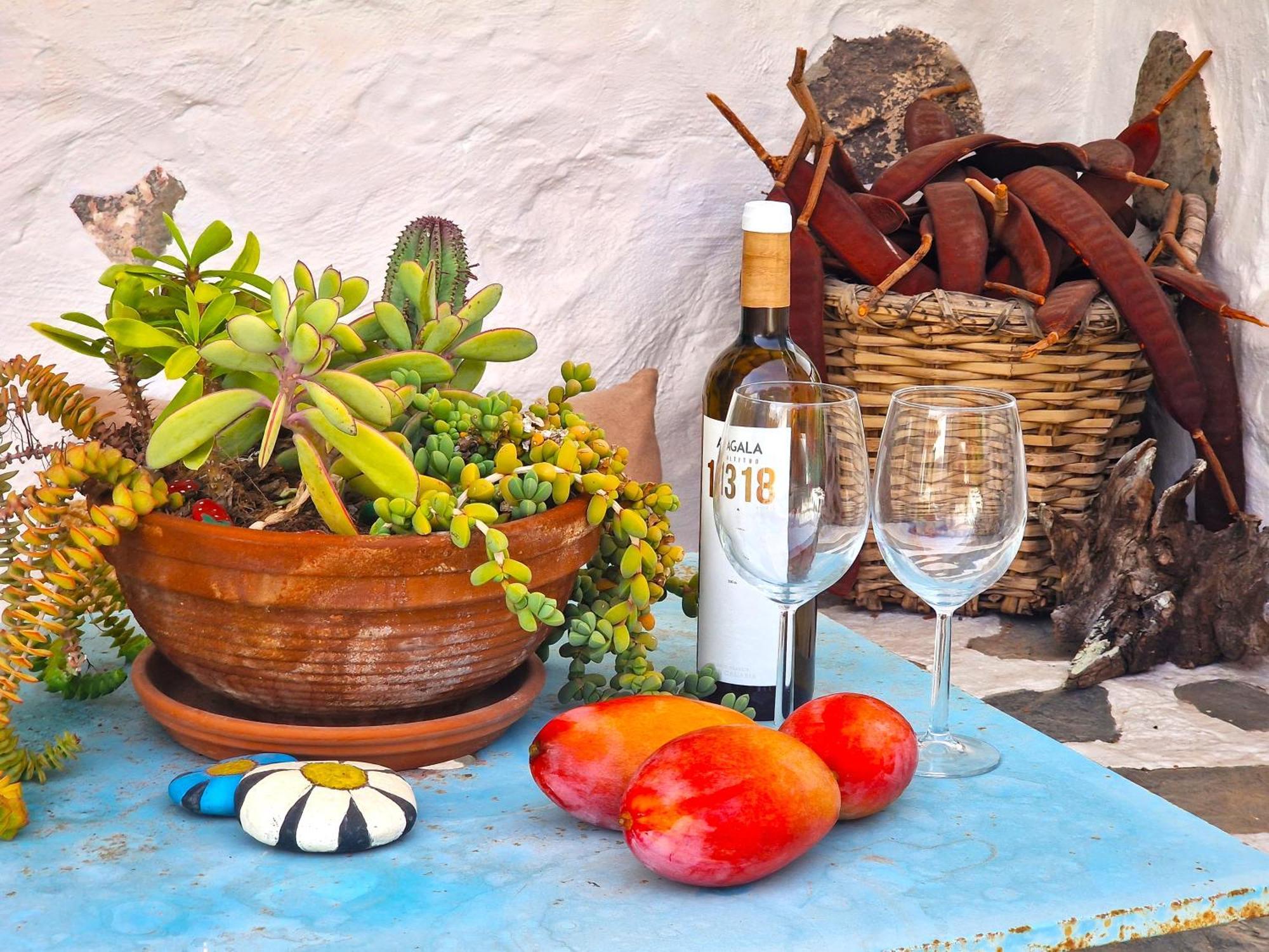 MogánHistorica Casa Con Vistas Al Jardin De Cactus Y Montanas别墅 外观 照片