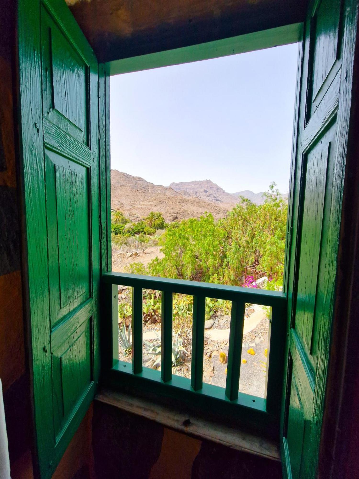 MogánHistorica Casa Con Vistas Al Jardin De Cactus Y Montanas别墅 外观 照片