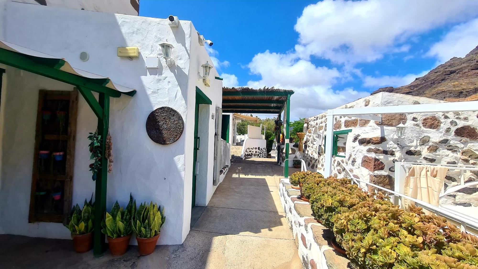 MogánHistorica Casa Con Vistas Al Jardin De Cactus Y Montanas别墅 外观 照片